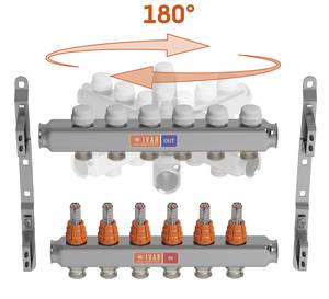 Afbeelding voor Stainless steel manifolds