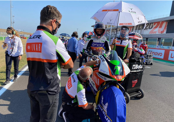 LCR E-Team: first podium in Misano at MotoE World Cup