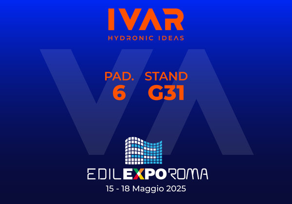 IVAR per la prima volta a EDILEXPO Roma 2025!